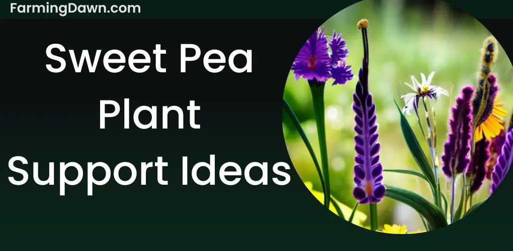 Sweet Pea Support Ideas