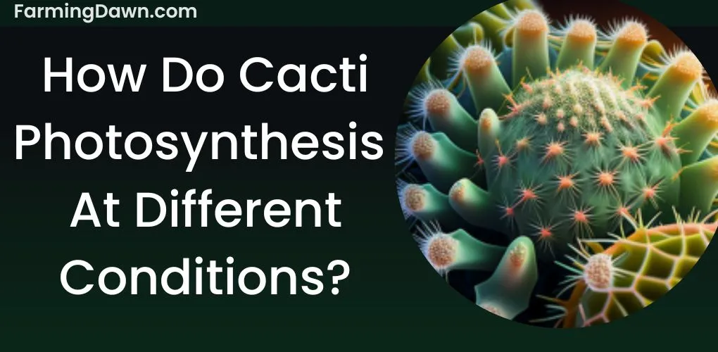 how do cacti photosynthesize