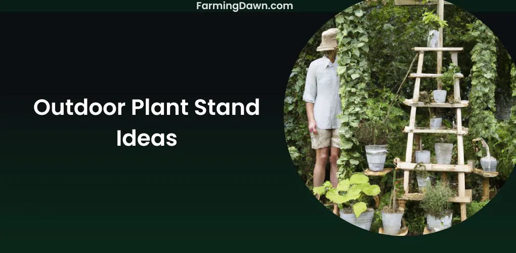 outdoor plant stand ideas