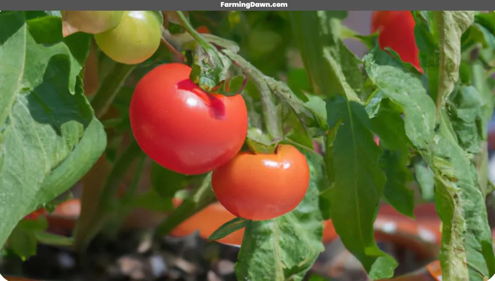caring for tomatoes in pots